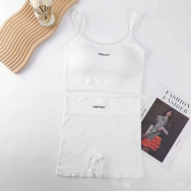 New High Waist Peach Yoga Suit Women PLAYAAS CULTURE 