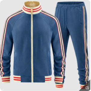 Turtleneck Zipper Cardigan Top Trousers Suit PLAYAAS CULTURE 