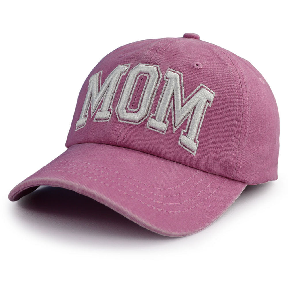 P Ink Mama Baseball Cap For Women, Adjustable Embroidered Wash Cotton Baseball Cap