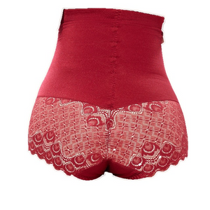 High-waisted belly shaping underwear with tummy control support designed to smooth the waist and create a slimming silhouette for women.