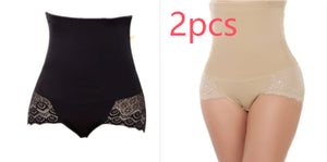 High-waisted belly shaping underwear with tummy control support designed to smooth the waist and create a slimming silhouette for women.