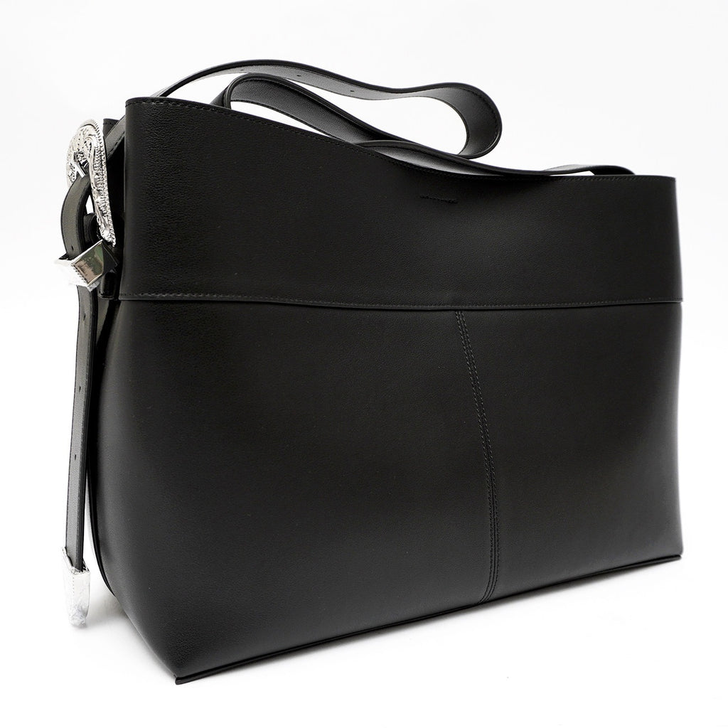 Large Silver Designer Bag for Men – Niche Fashion Metallic Shoulder Bag