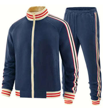 Turtleneck Zipper Cardigan Top Trousers Suit PLAYAAS CULTURE 