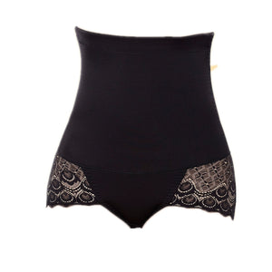 High-waisted belly shaping underwear with tummy control support designed to smooth the waist and create a slimming silhouette for women.