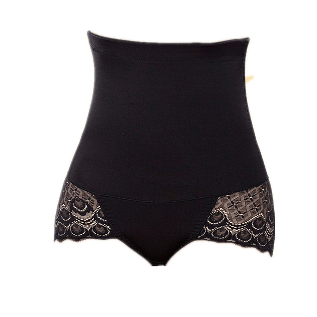 High-waisted belly shaping underwear with tummy control support designed to smooth the waist and create a slimming silhouette for women.