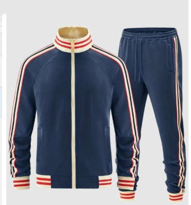 Turtleneck Zipper Cardigan Top Trousers Suit PLAYAAS CULTURE 