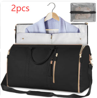 Large Capacity Travel Duffle Bag for Women – Waterproof Folding Clothes Tote