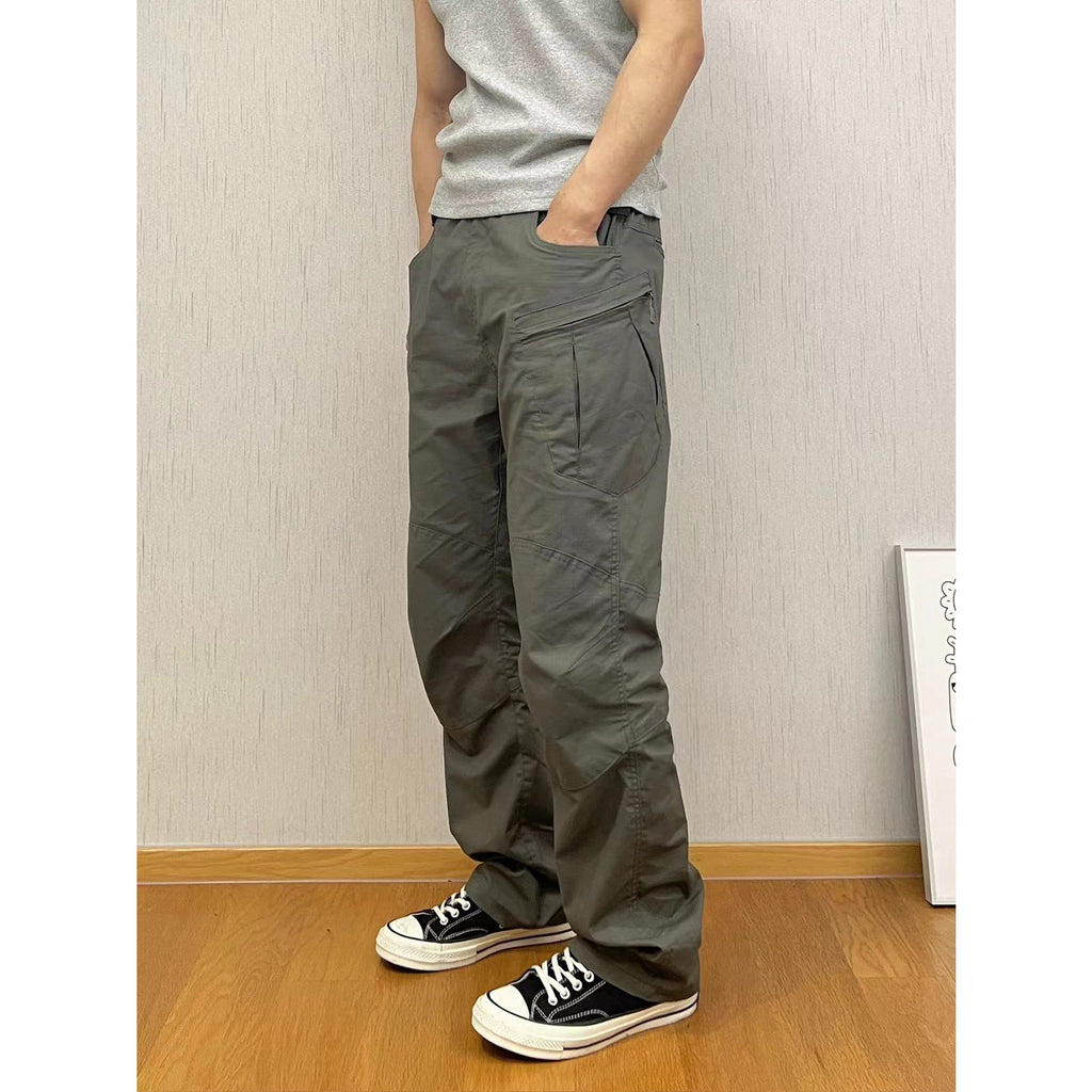 Assault Pants Military-Style Tactical Multi-Pocket Trousers