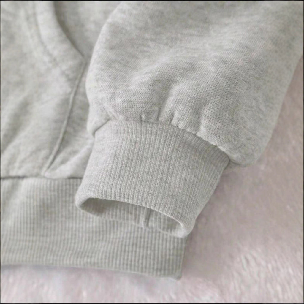 Mid-length Casual Hooded Sweatshirt With A Vintage American-style Letter Print