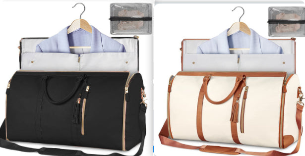 Large Capacity Travel Duffle Bag for Women – Waterproof Folding Clothes Tote