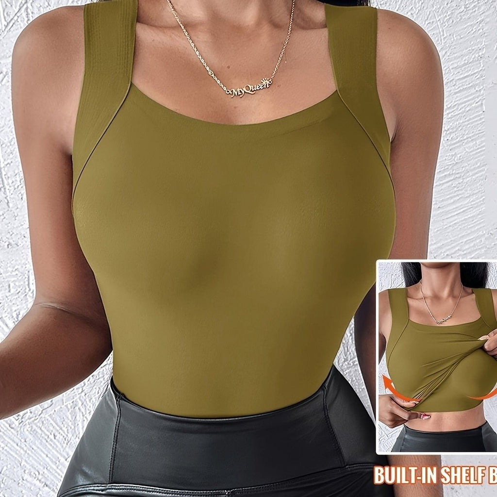 Seamless Thermal Vest For Women One-Piece