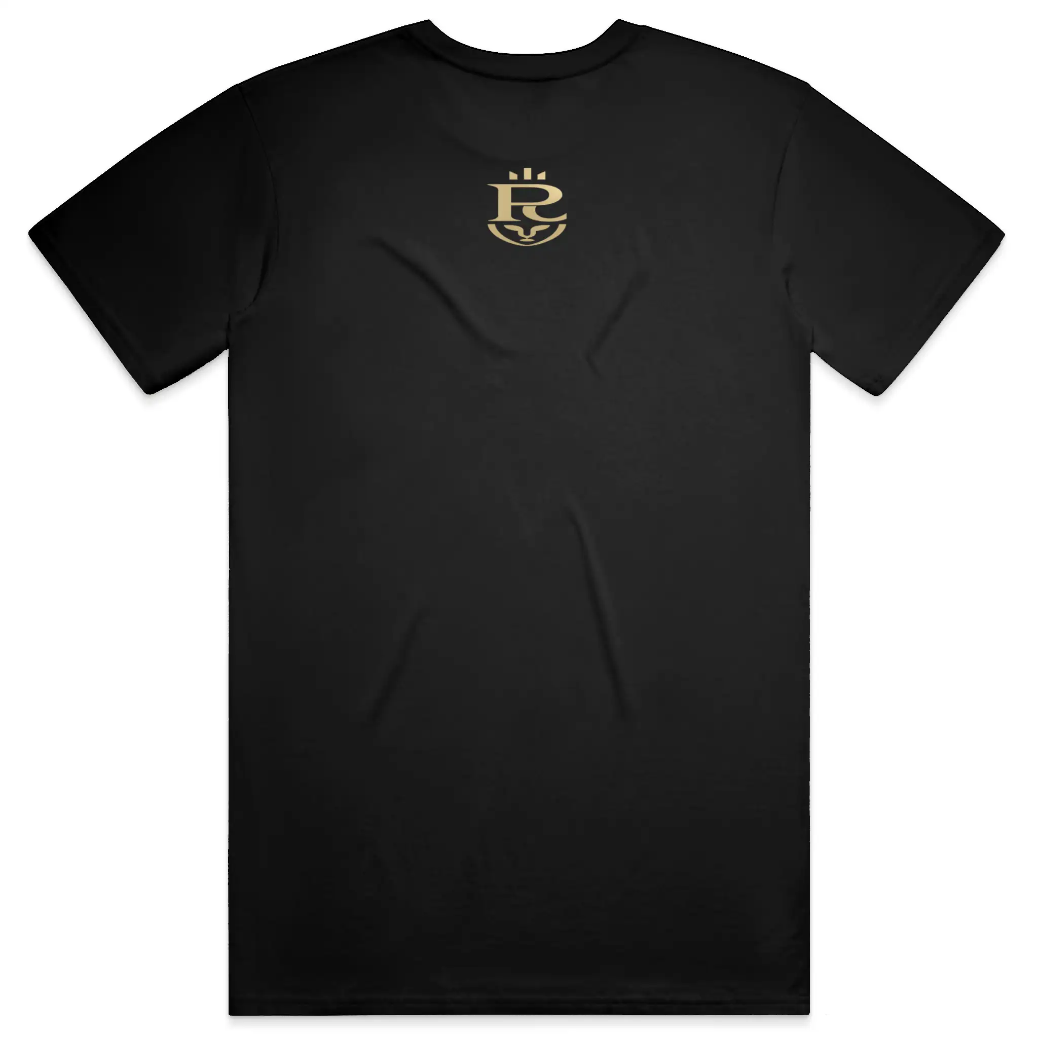 Black PLAYAAS CULTURE Raw Icon Teddy Bear Edition T-shirt with minimalist teddy bear chest graphic