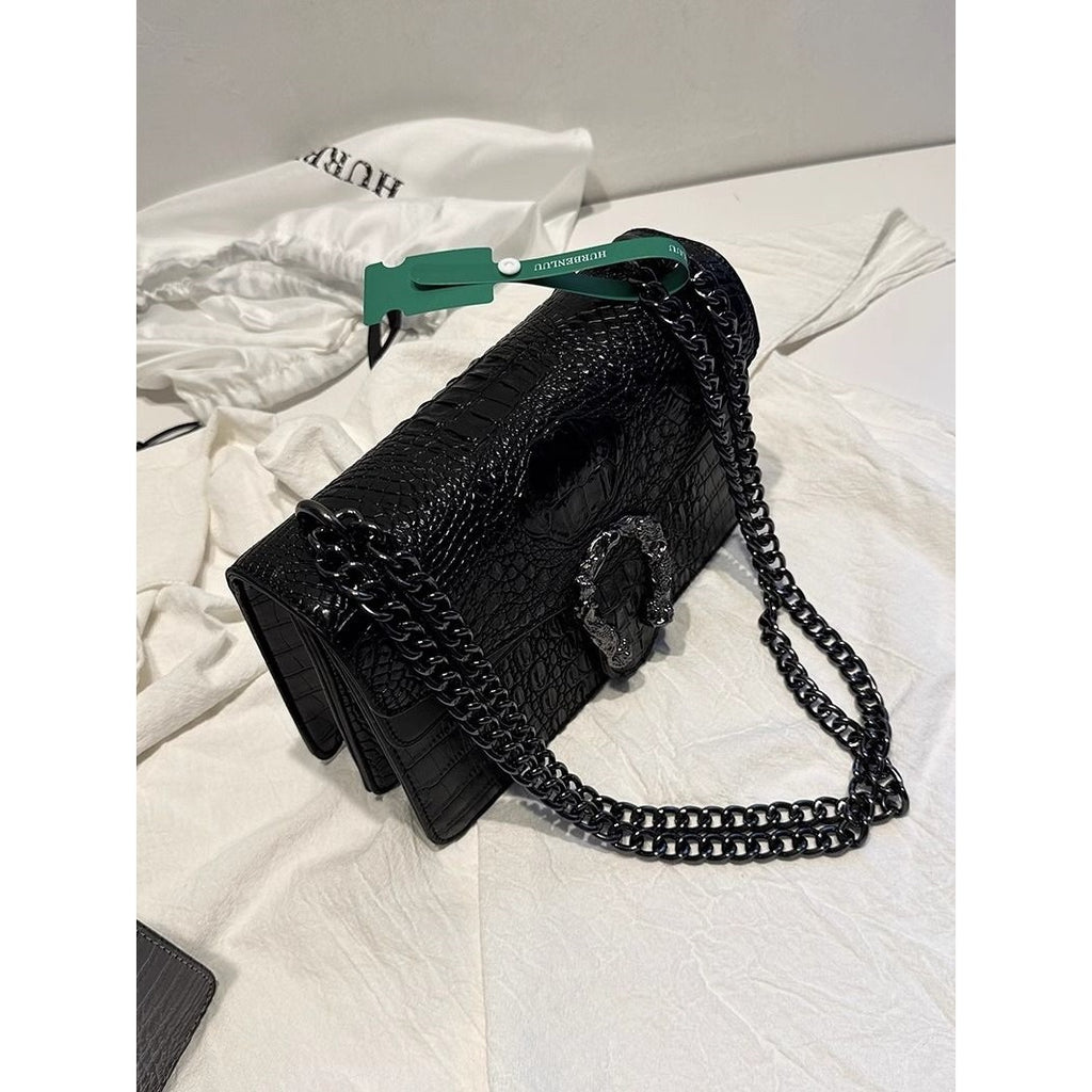 High-fashion Underarm Light-luxury Crossbody And Shoulder New Design Small Square Bag