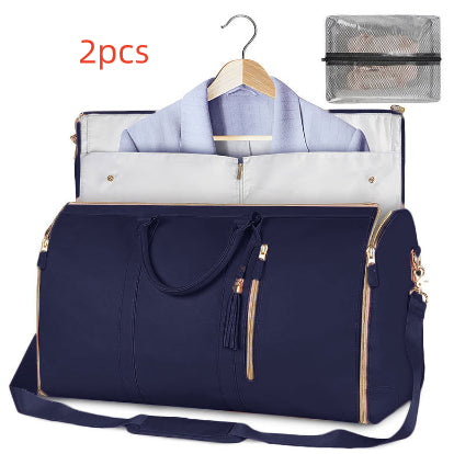 Large Capacity Travel Duffle Bag for Women – Waterproof Folding Clothes Tote
