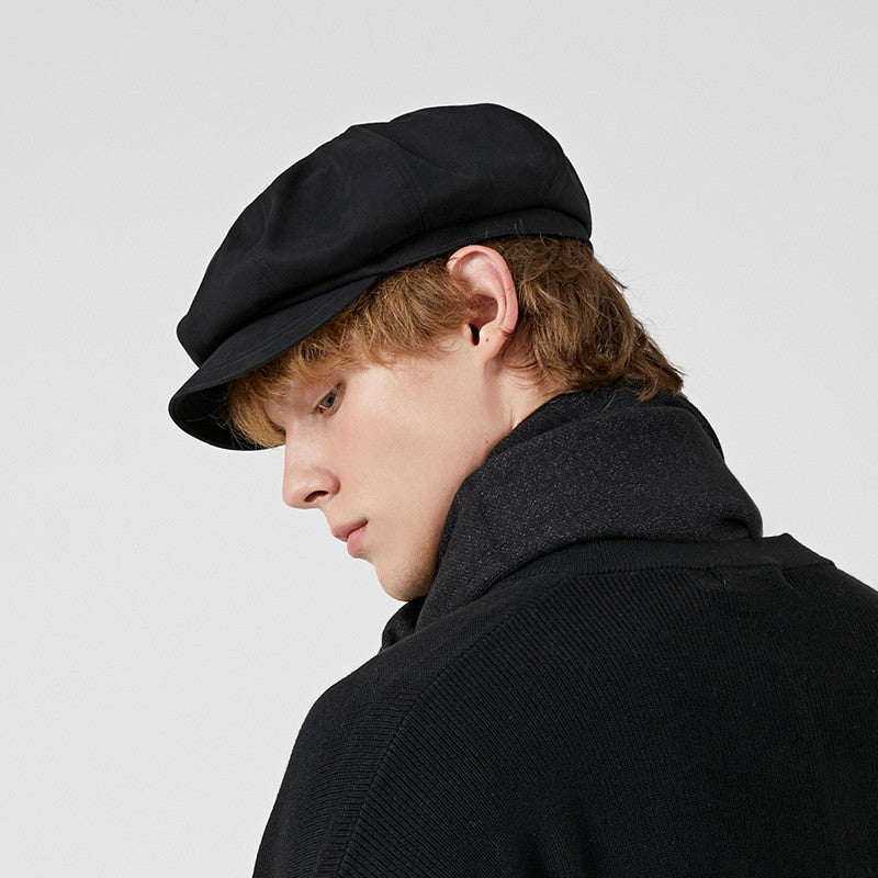 Retro Newsboy Cap – British Style Octagonal Painter Hat