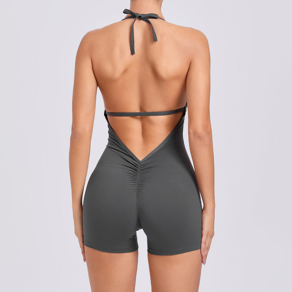 Skinny Peach Hip Yoga Jumpsuit – Beauty Back Sculpting Activewear