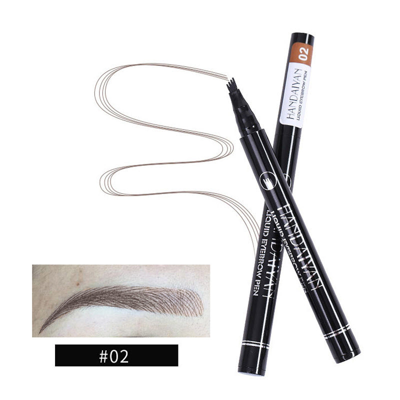 4 Head Microblading Eyebrow Pencil – Waterproof Liquid Tattoo Brow Pen