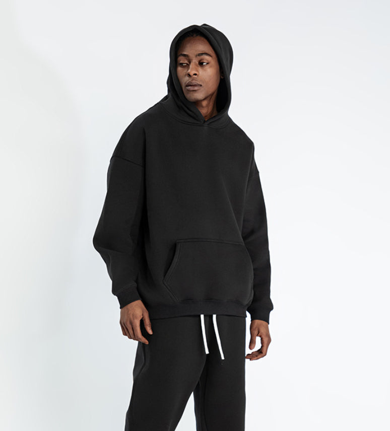 Men’s Plush Loose Sweater Suit – Casual Cozy Knit Set