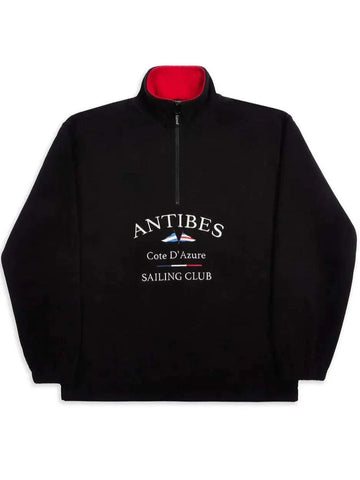 Antibes Fleece Black PLAYAAS CULTURE 