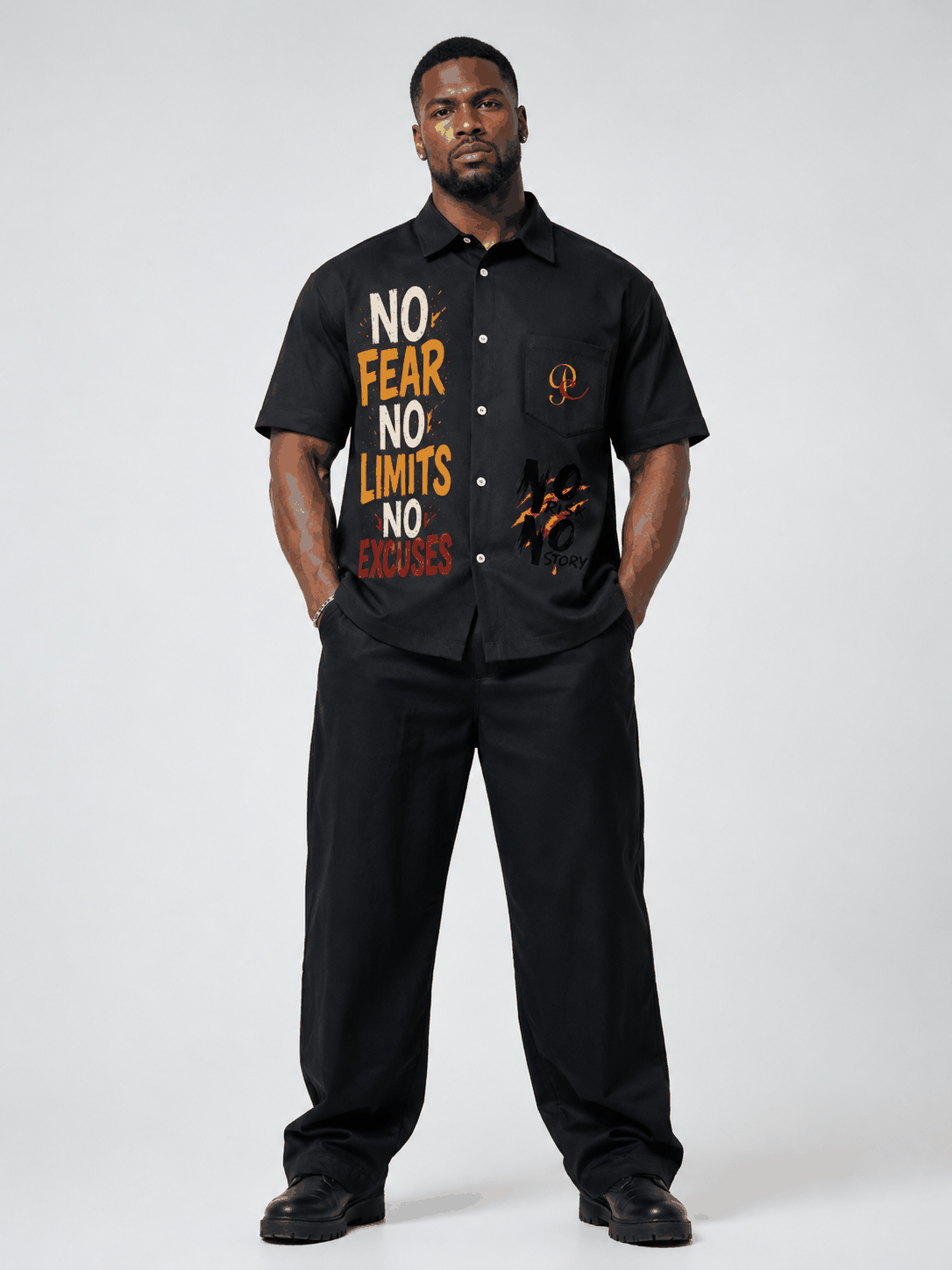 Unisex Boxy Heavyweight Short Sleeve Shirt PLAYAAS CULTURE 