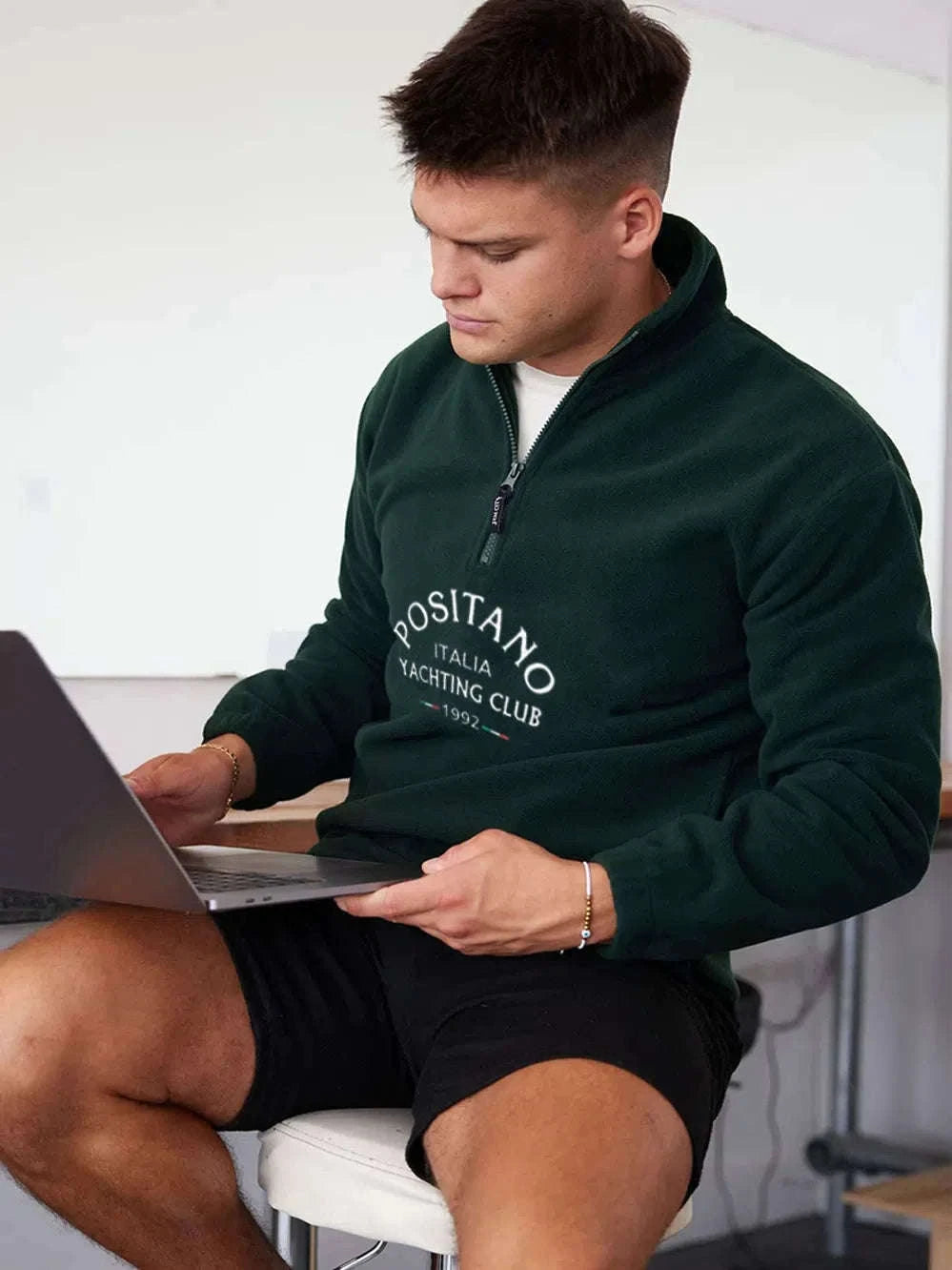 Positano Fleece Green PLAYAAS CULTURE 