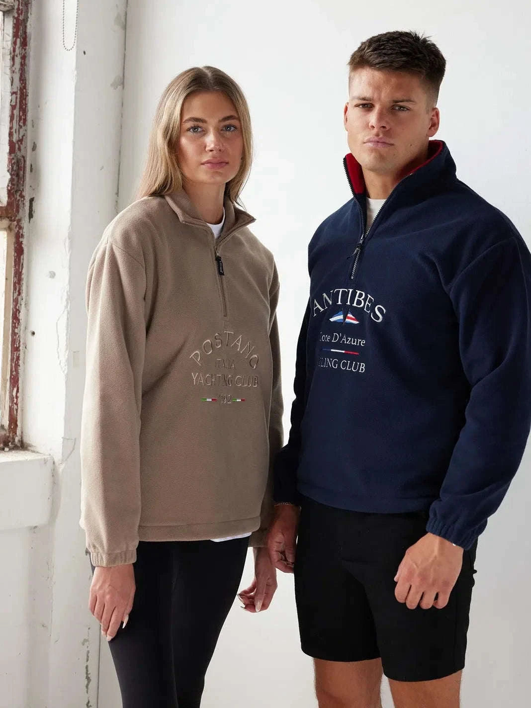 Antibes Fleece Navy PLAYAAS CULTURE 