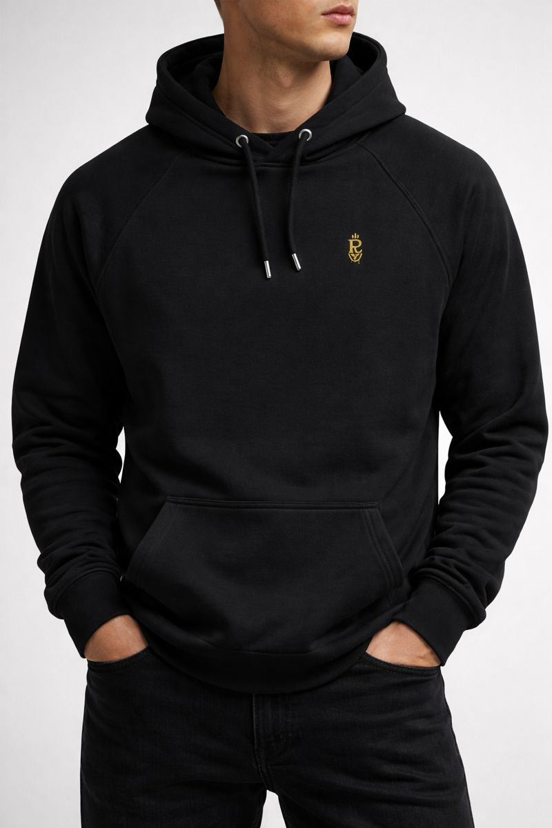 unisex raglan hoodie featuring large skull and flame graphic on back