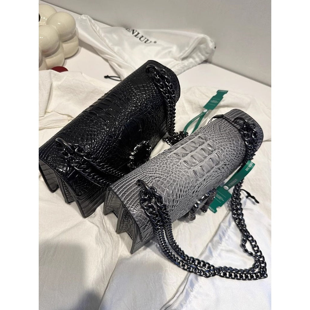 High-fashion Underarm Light-luxury Crossbody And Shoulder New Design Small Square Bag