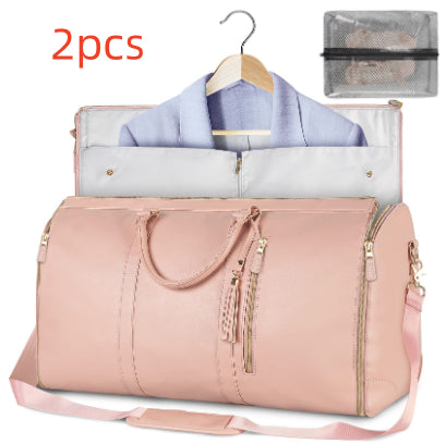 Large Capacity Travel Duffle Bag for Women – Waterproof Folding Clothes Tote