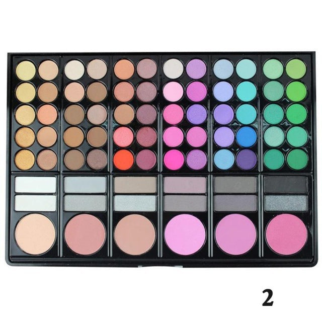 78 Color Eyeshadow Palette Matte & Shimmer – Professional Makeup Palette