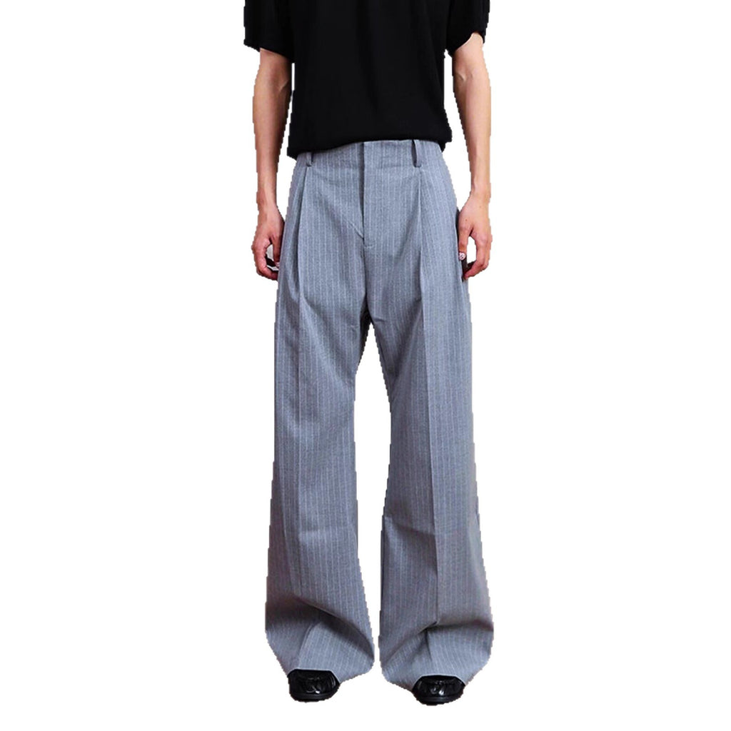 A-line Wide-leg Casual Pants With A Three-dimensional Cut
