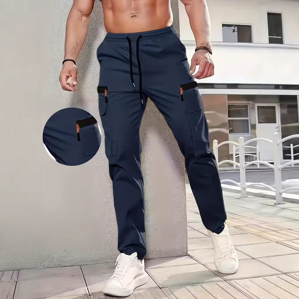 Mens Loose-fit Workwear Long Pants
