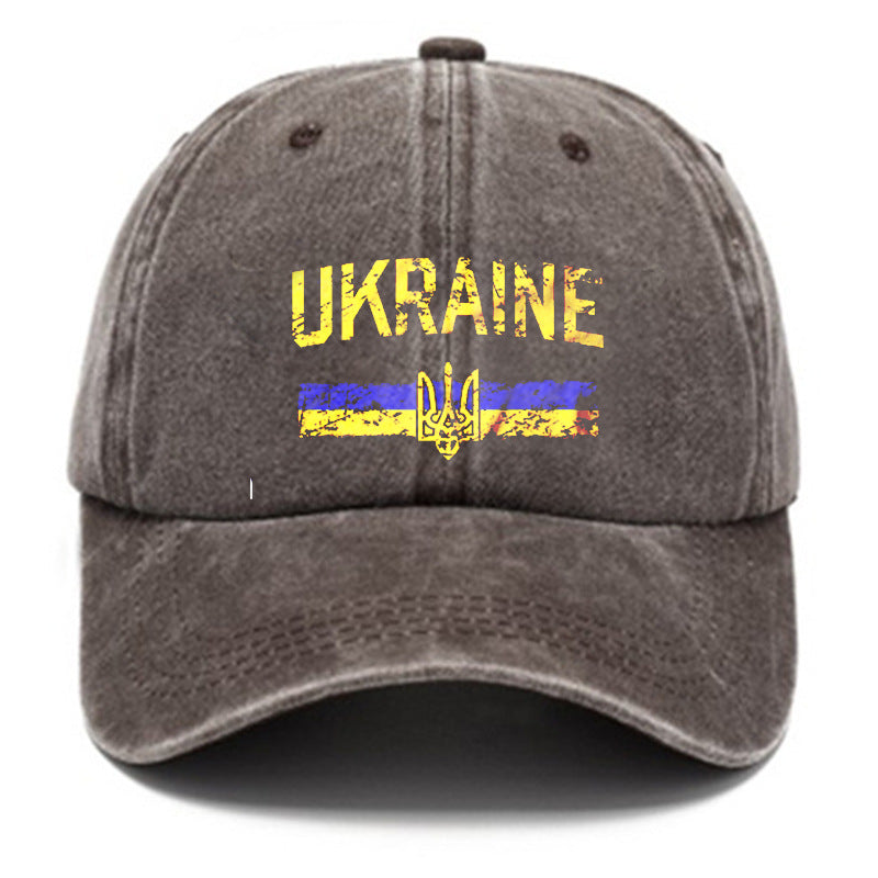 Ukraine Flag Vintage Baseball Cap – Distressed Patriotic Hat