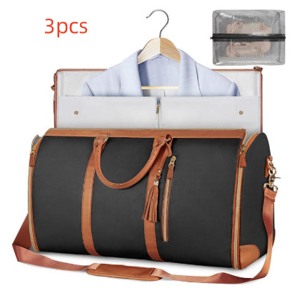 Large Capacity Travel Duffle Bag for Women – Waterproof Folding Clothes Tote