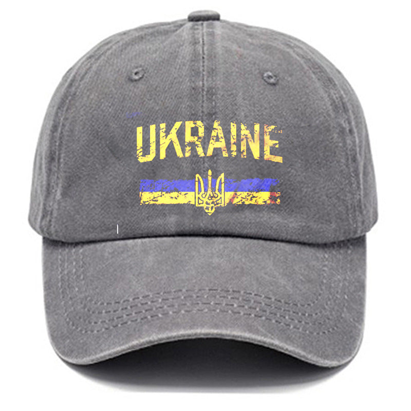 Ukraine Flag Vintage Baseball Cap – Distressed Patriotic Hat