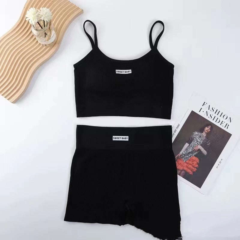 New High Waist Peach Yoga Suit Women PLAYAAS CULTURE 