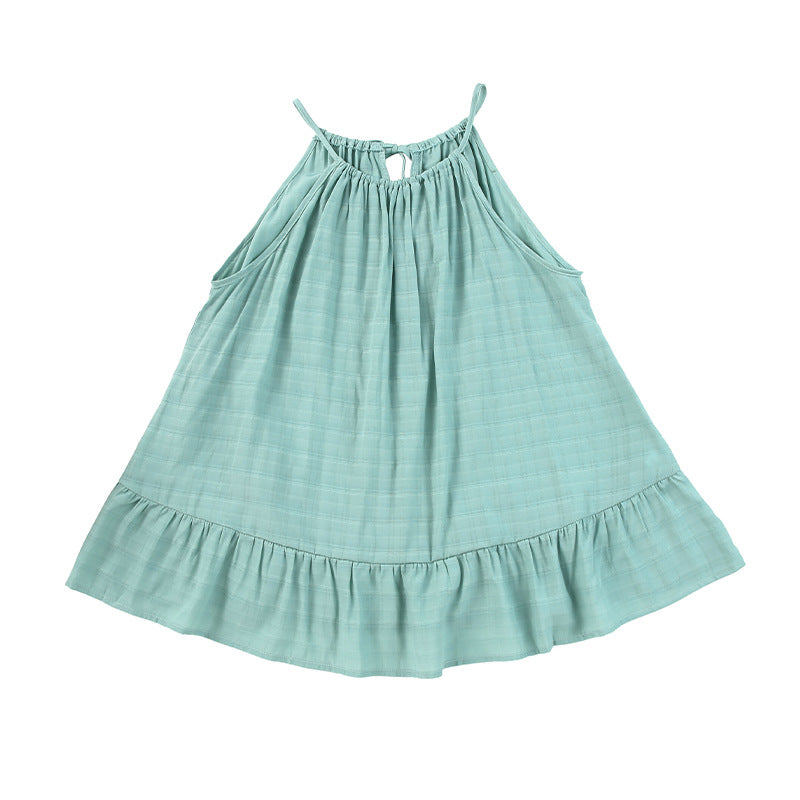 Elegant Slim-strap Loose-fitting Versatile Sleeveless Top