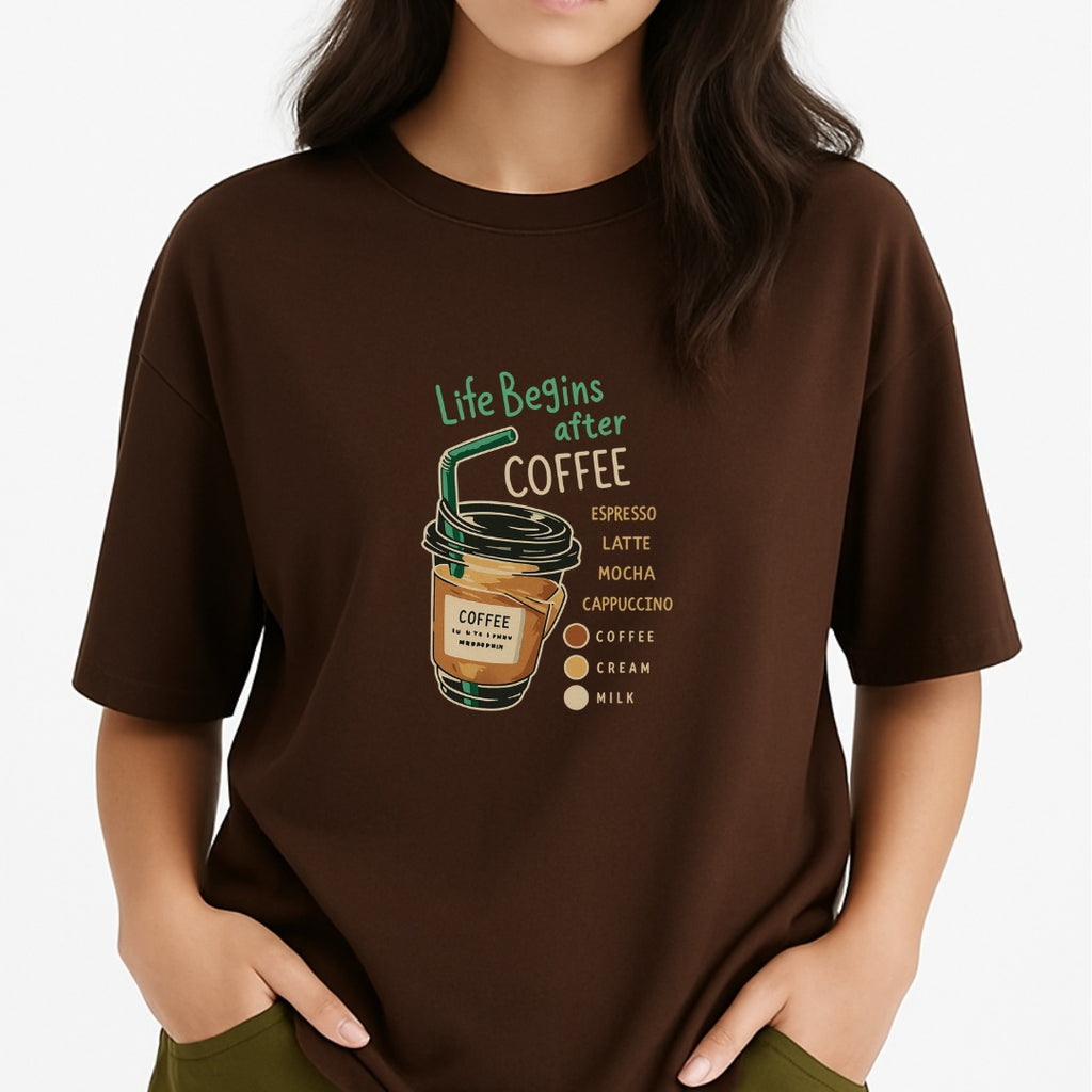Life Begins After Coffee – Graphic Tee