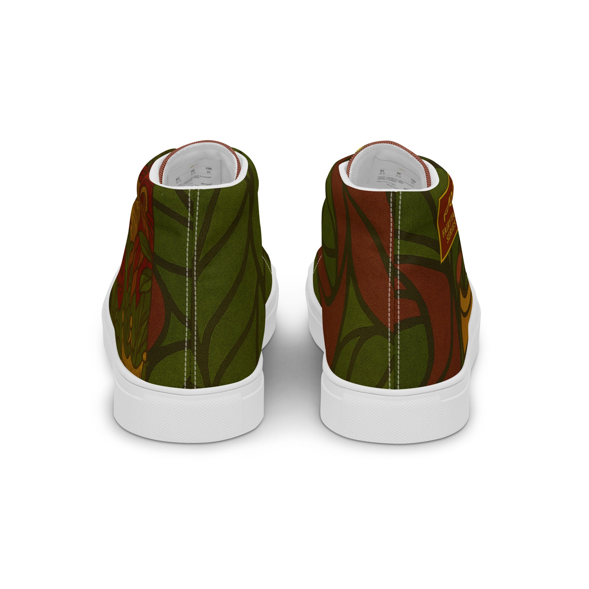 “Golden stained-glass crown illustration with red jewel orbs, isolated graphic from the PLAYAAS CULTURE Fairytale Series.”